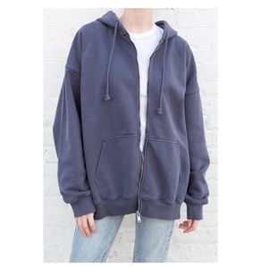 Brandy Melville Zip Up Hoodie